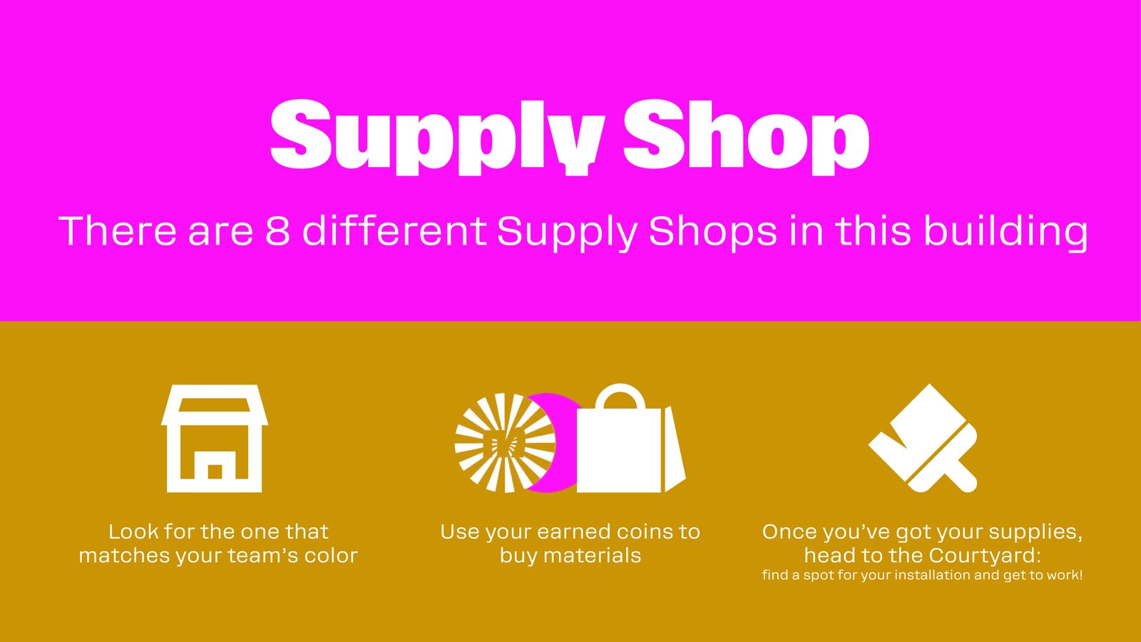 The Supply Shop slide